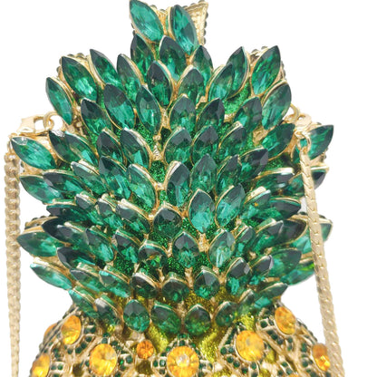 Jeweled Pineapple Clutch