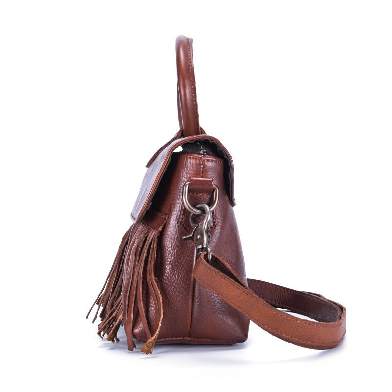 Tanned Leather Handbag