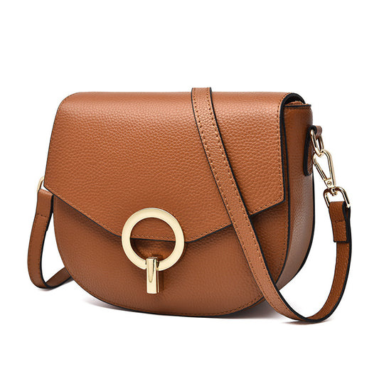 "The Genny" Leather Handbag